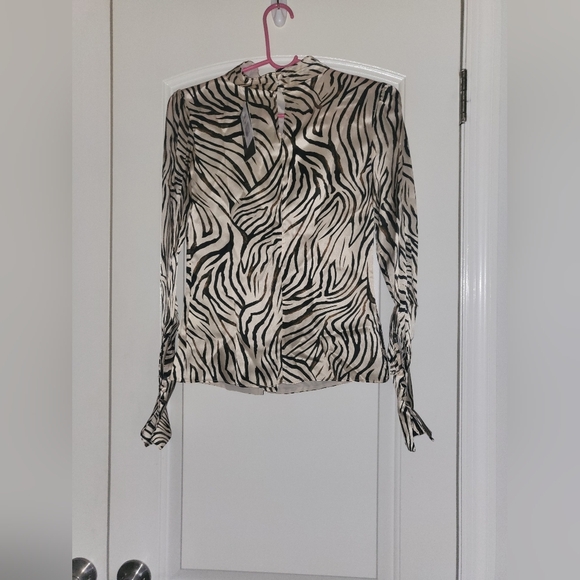 D3. NWT NICHOLAS DORIS SILK TOP SIZE 0 - Picture 5 of 6